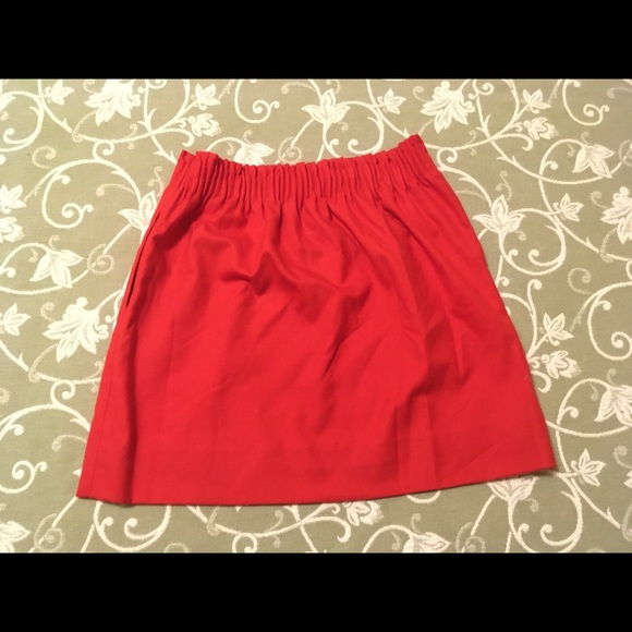J.Crew Shirred Waist Skirt - Picture 2 of 4